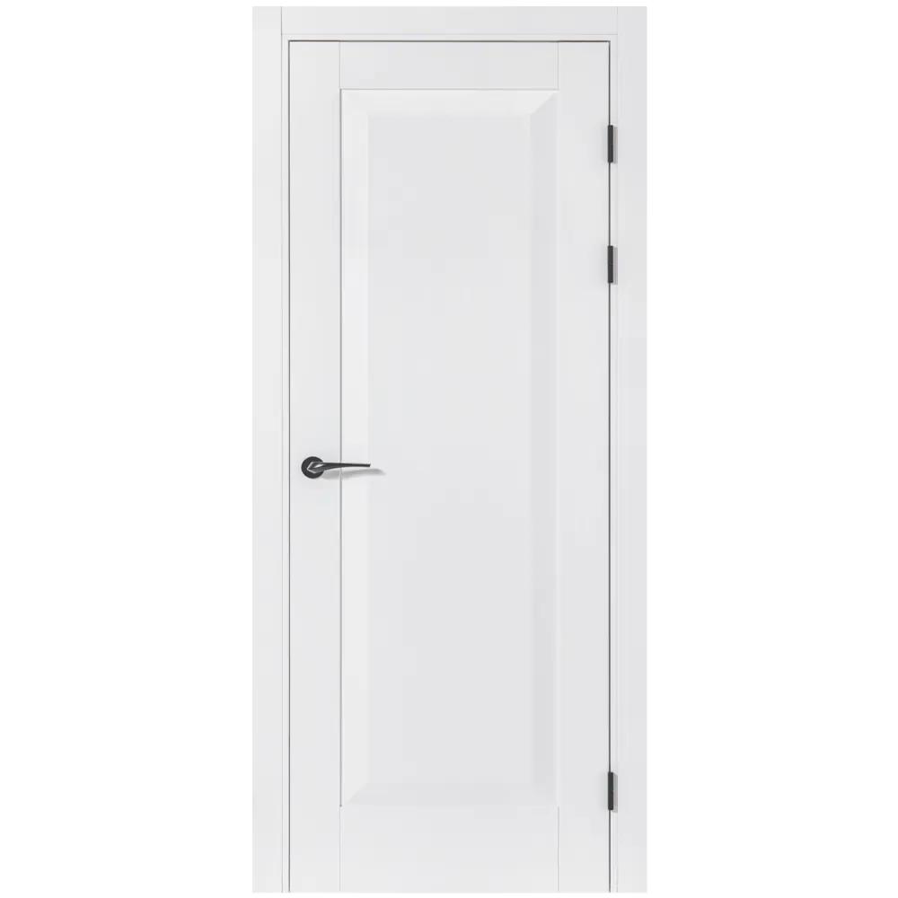 Комплект двери Альпика глухая 80x200 см ПЭТ цвет белый без доборов PORTIKA STLM-2021927