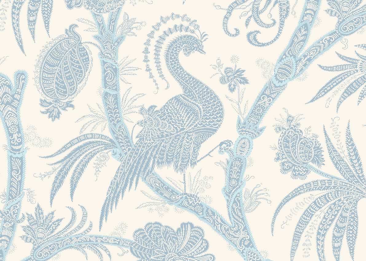 Цветочные узоры нетканые обои Jannelli&Volpi SCALAMANDRÉ ARCH-00031196 - Вид №3