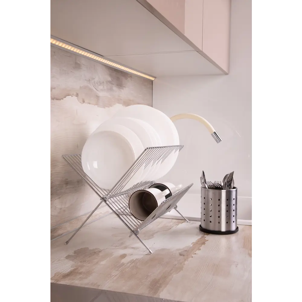 Подставка под столовые приборы NEO, 12х12х13 см, хром Santreyd STLM-2107112 - Вид №4