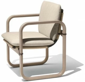 Giorgetti Садовый стул из ясеня с подлокотниками Loop