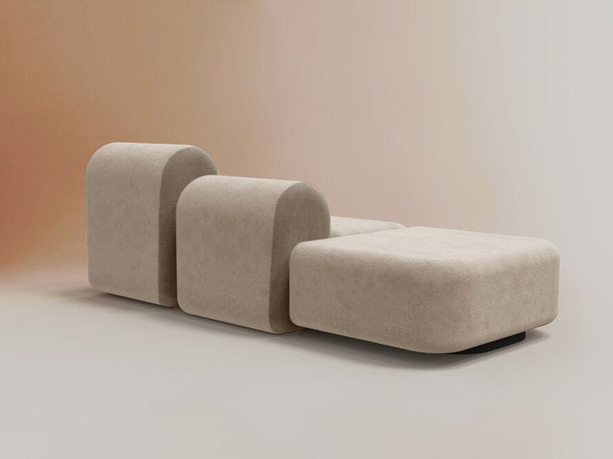 Модульный бархатный диван DOVAIN STUDIO BOB ARCH-00138834 - Вид №1