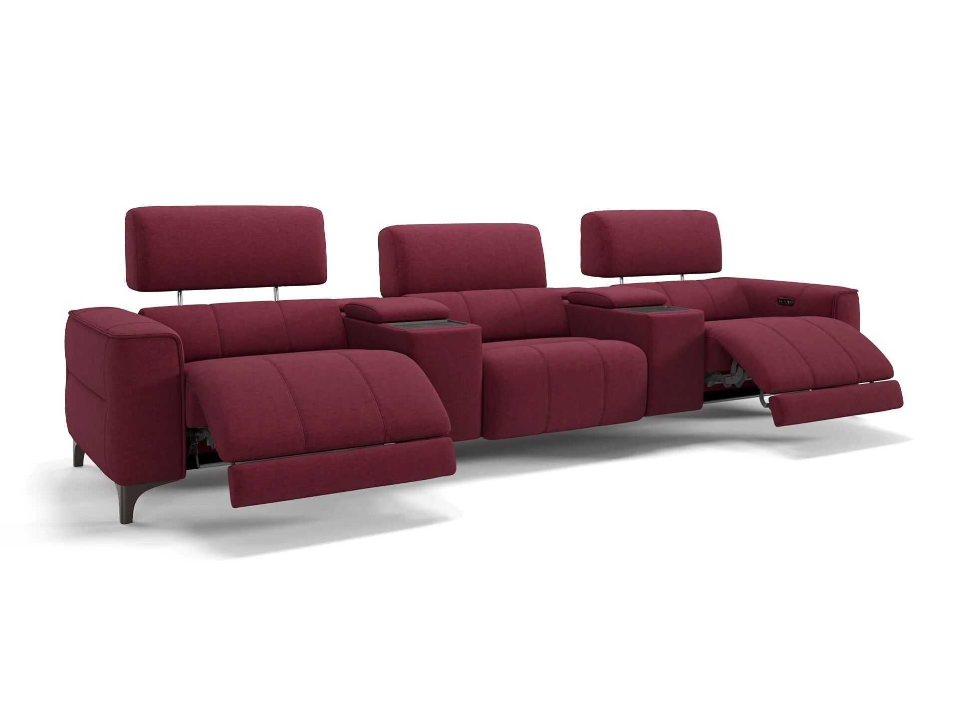 Домашний кинотеатр 3 местный тканевый диван Sofanella Nanto Kino ARCH-00017887