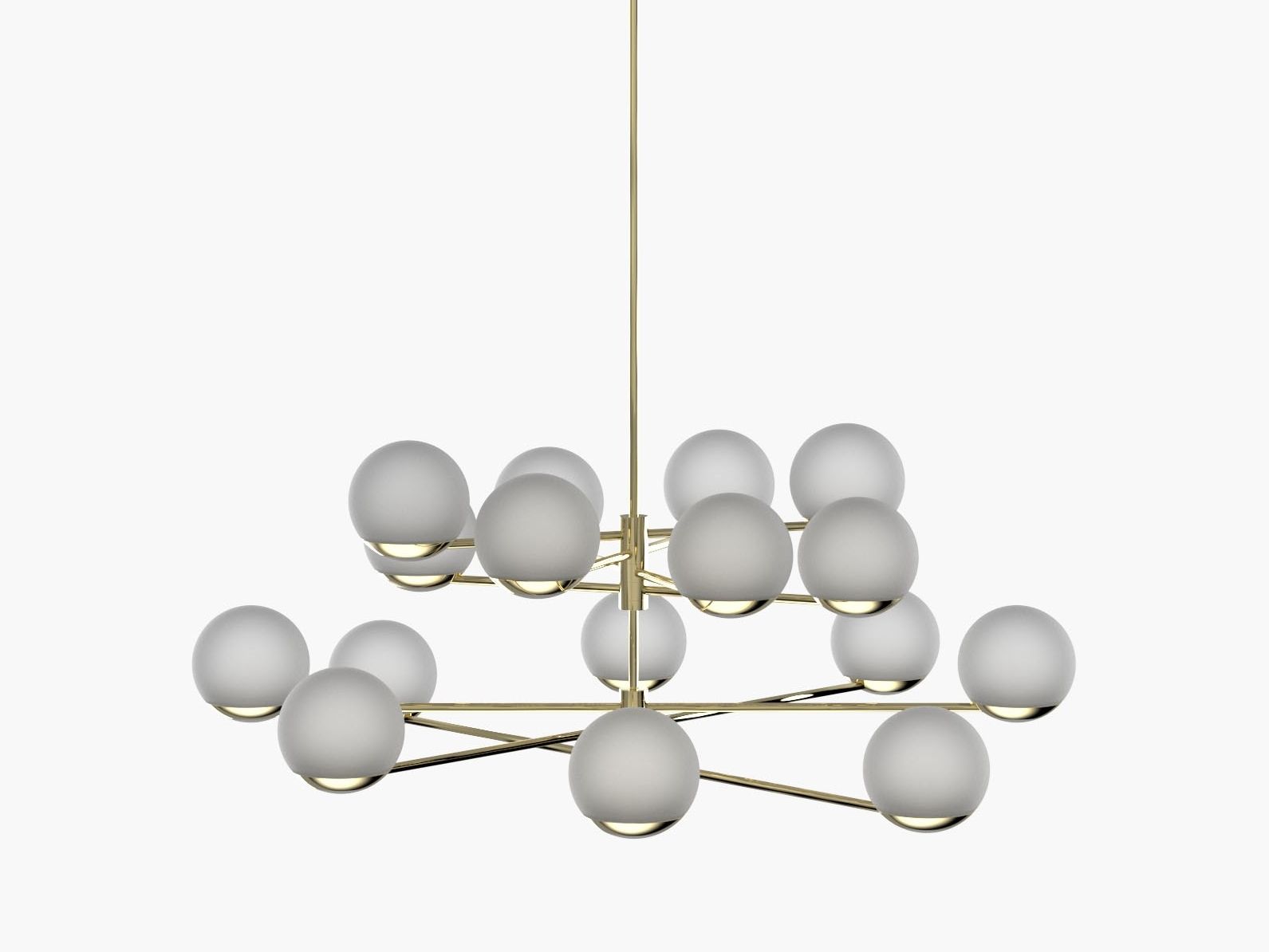 Светодиодный потолочный светильник ручной работы Cameron Design House Мяч и обруч ARCH-00039521 - Вид №2