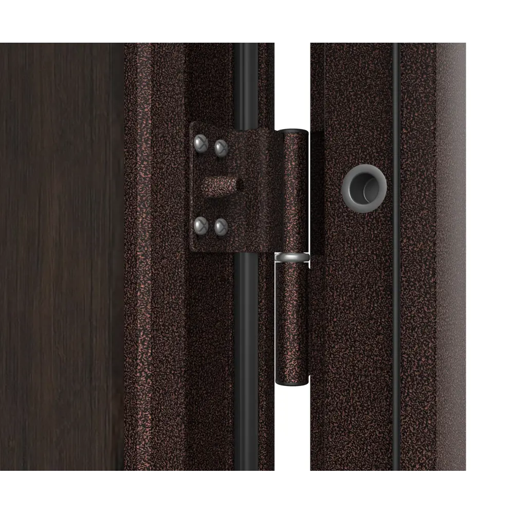 Дверь входная металлическая Премиум 88x205 см правая тик деревянный DOORHAN STLM-2157733 - Вид №4