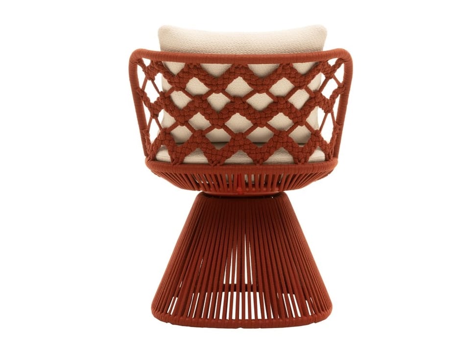 Алюминиевый садовый стул и полипропиленовые ленты B&B Italia Outdoor FLAIR O' ARCH-00018018 - Вид №3