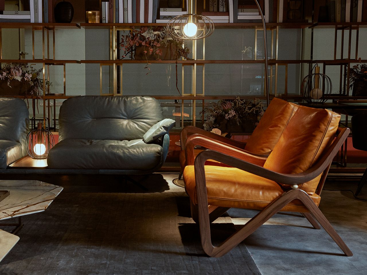 Кожаное кресло с подлокотниками Borzalino TAYLOR ARCH-00028159 - Вид №11