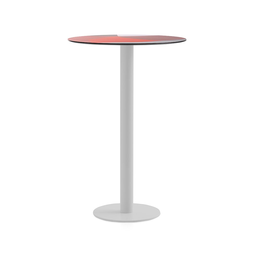 Высокий круглый ламинированный стол Diabla Abstrakt Mona ARCH-00140339 - Вид №13