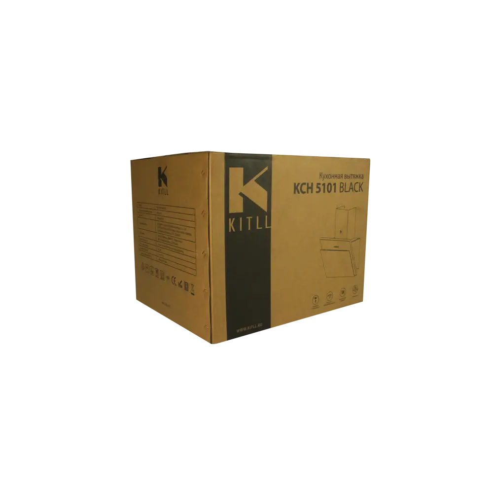 Вытяжка KCH 5101 50 Black 50 см цвет чёрный Santreyd STLM-2079332 - Вид №4