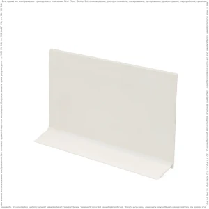 Плинтус напольный эластичный Dollken WL 50 1137 white 50x15x50000 мм