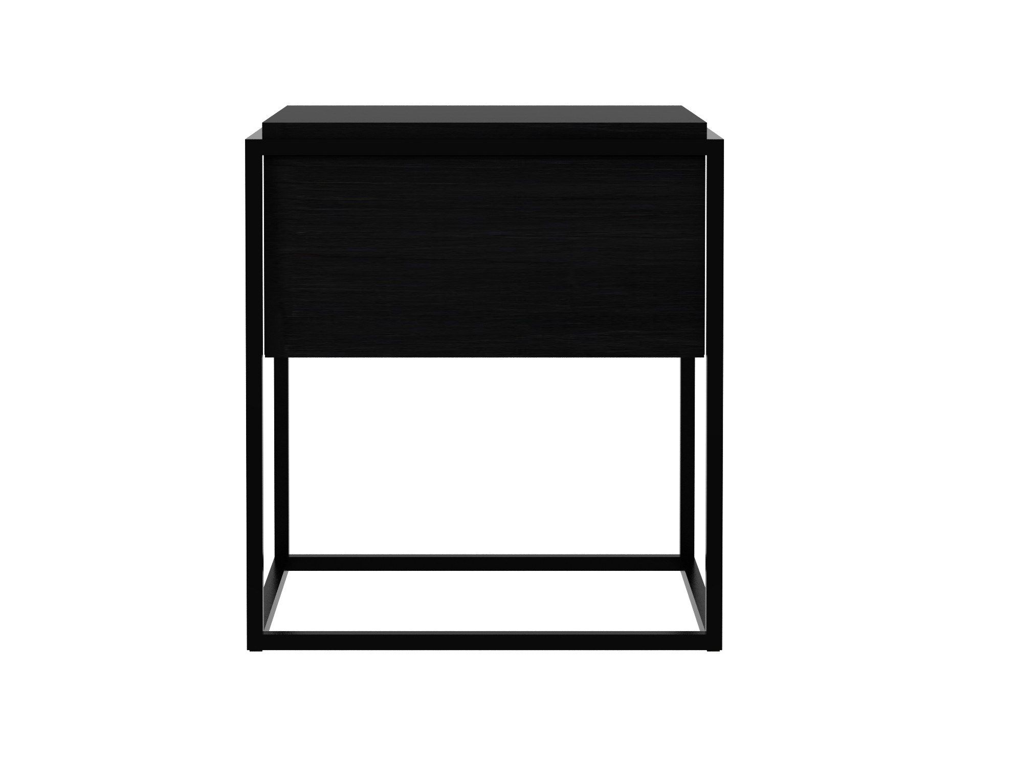 Прямоугольная тумбочка из дуба с ящиками Ethnicraft Monolit ARCH-00005771 - Вид №2