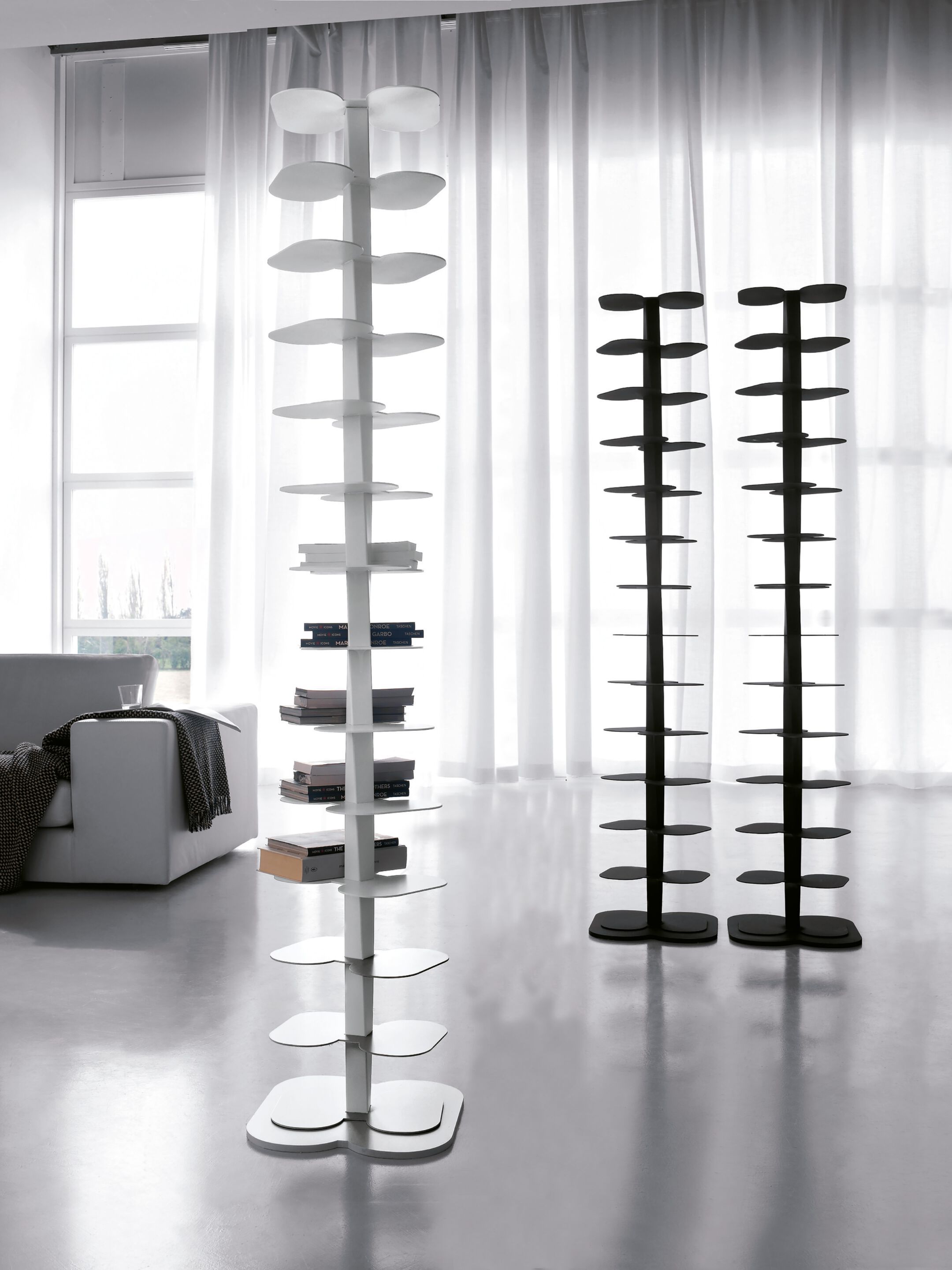 Книжный шкаф из нержавеющей стали Cattelan italia DNA ARCH-00004240