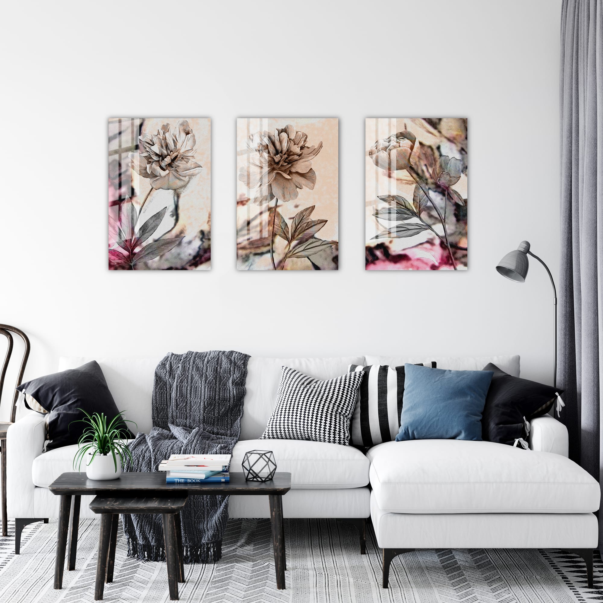 84531325 Картина на стекле «Гермиона 1» 40x60 см Santreyd  - Вид №5