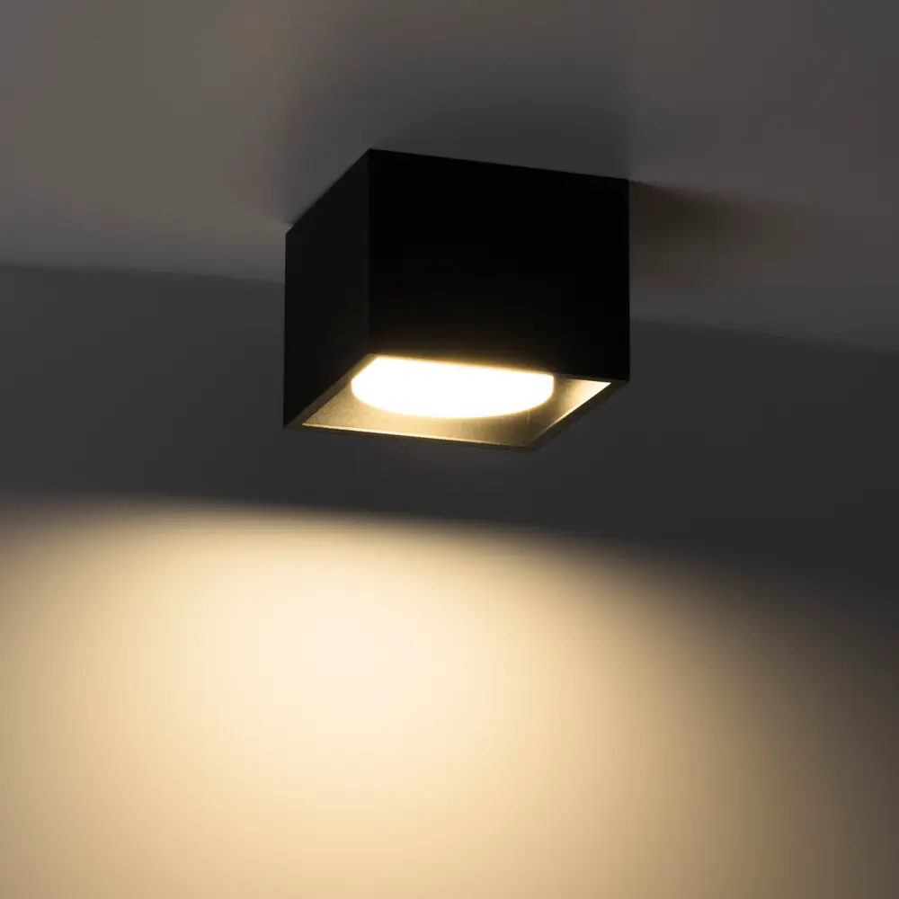 Светильник точечный накладной Ritter Arton GX53 цвет черный STLM-2097135 - Вид №1