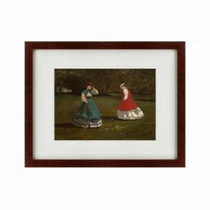 Картина: A Game of Croquet, 1866 КАРТИНЫ В КВАРТИРУ  135590 Разноцветный