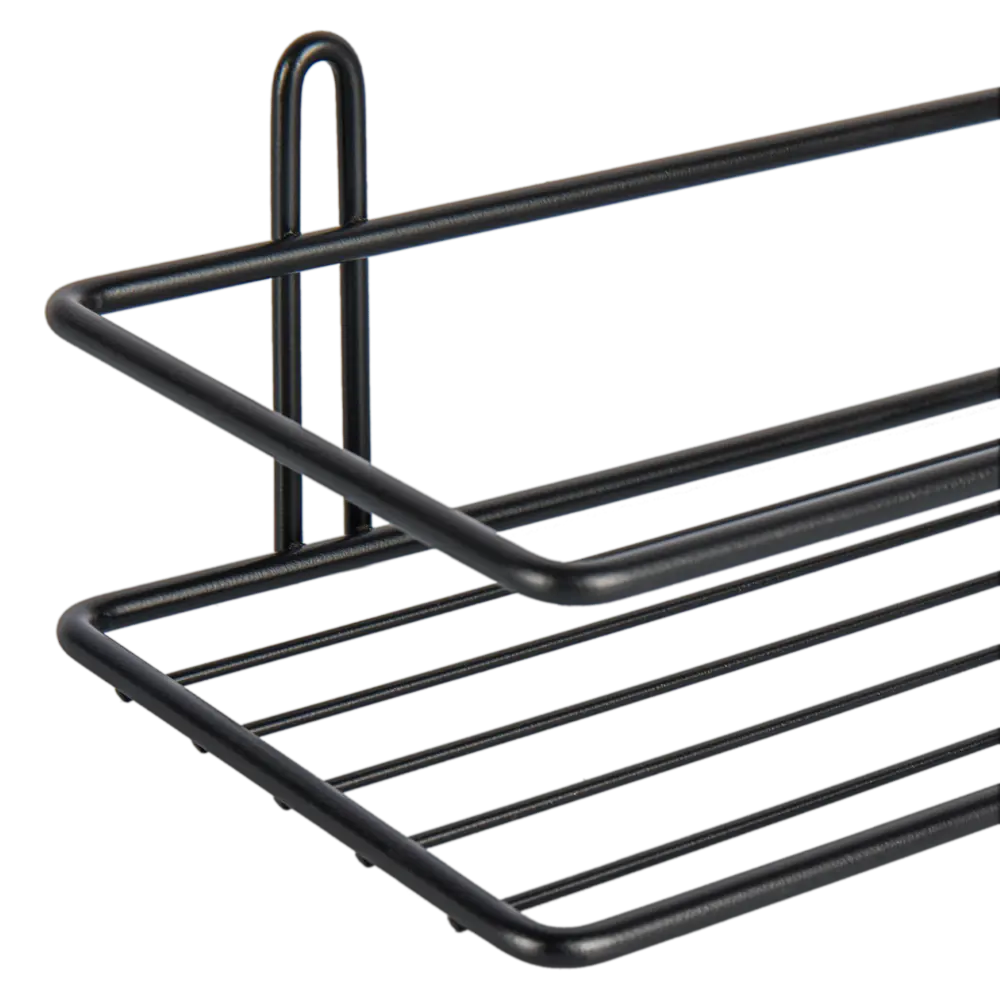 Полка для душа ProfFero С27424 1 ярус цвет черный матовый PROFERRO STLM-2207987 - Вид №2