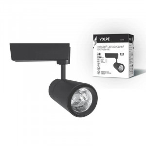 Трековый светодиодный светильник Volpe ULB-Q252 24W/NW/H Black UL-00003443