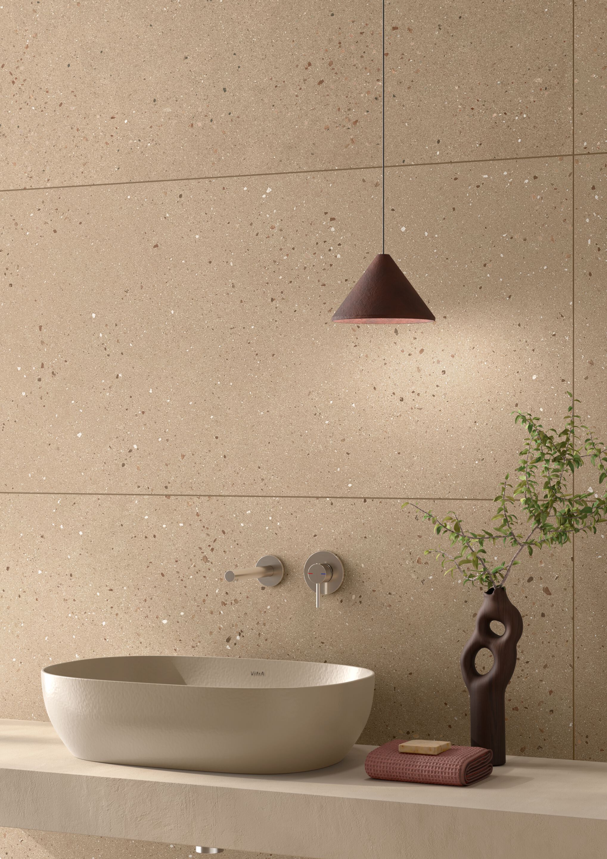 Пол / облицовка керамогранита с эффектом камня VitrA Bathrooms Nova Vita ARCH-00097958 - Вид №8