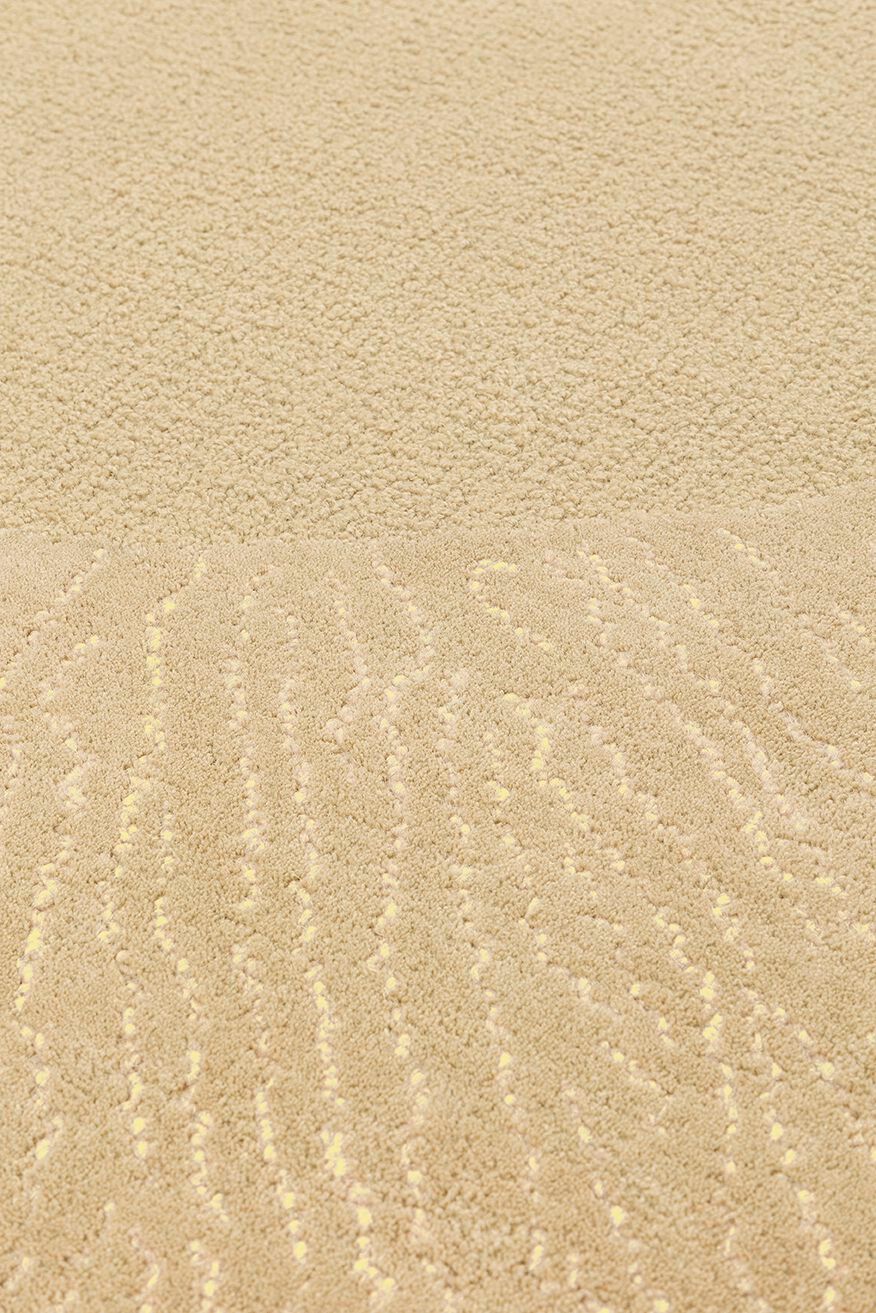 Круглый шерстяной ковер ручной работы Toulemonde Bochart EYE FLOWER ARCH-00107045 - Вид №1