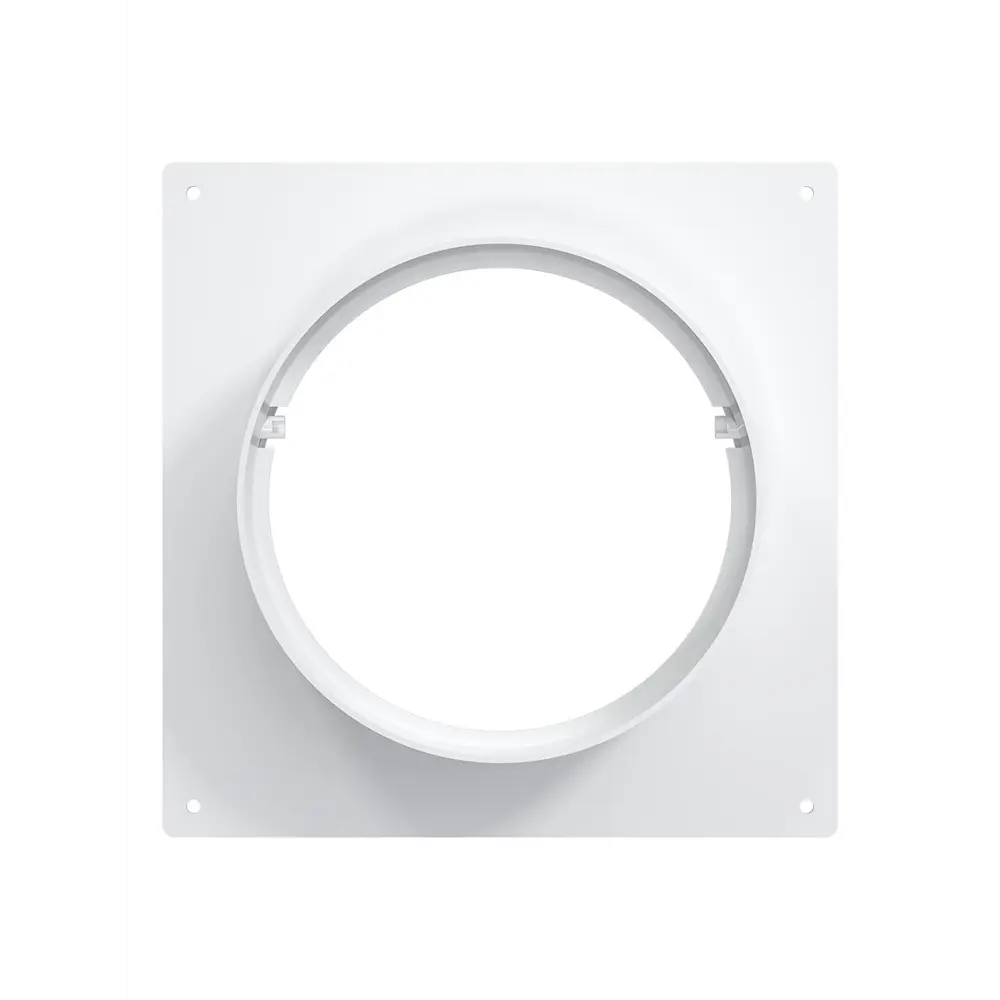 Пластина настенная с соединителем для круглых воздуховодов Fonet D125 мм пластик STLM-2097486 - Вид №2