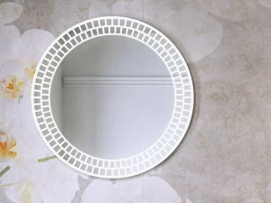 ARTELINEA Круглое зеркало со встроенной подсветкой для ванной  Trb / trd