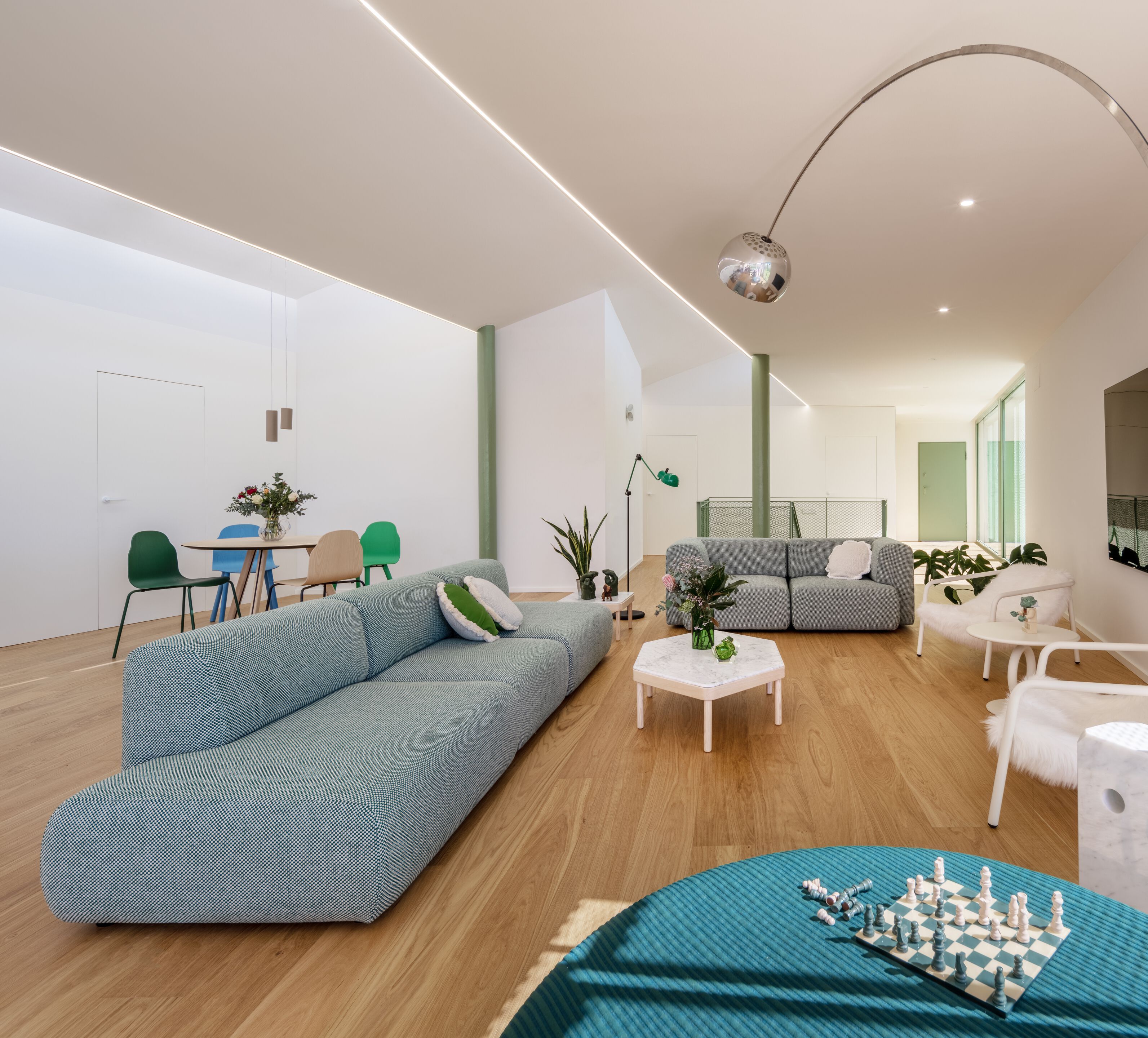 3-местный хлопковый модульный диван SANCAL ARCH-00058771 - Вид №3