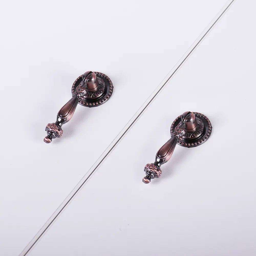 Мебельная ручка-капля Larvij медь STLM-2083217 - Вид №3