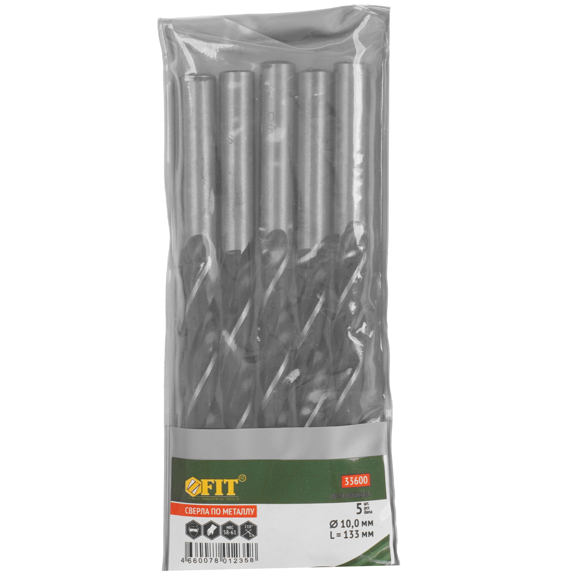 Набор сверл FIT 33600 9256391 STDN-0145065 - Вид №3