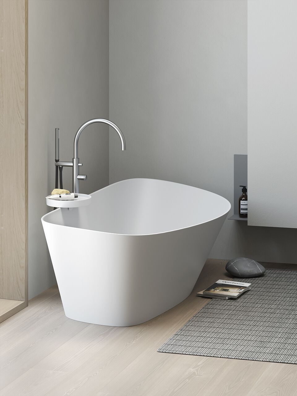 Полная мебель для ванной комнаты / меламиновый умывальник Rexa Interlude ARCH-00135894 - Вид №3