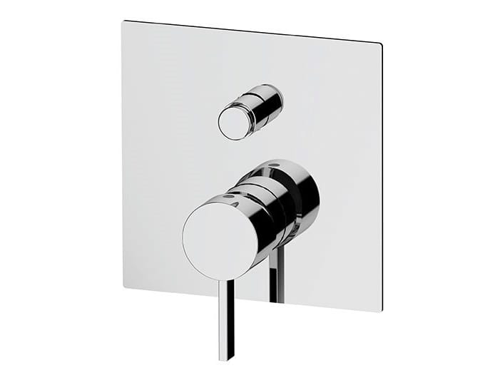 Однорычажный встраиваемый смеситель для ванны с переключателем Remer Rubinetterie Метрика ARCH-00068871 - Вид №1