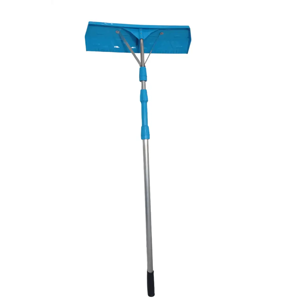 Скребок для снега ИНСТРУМ-АГРО Мистраль с телескопической ручкой 4.6 м 89396512 STLM-1580241