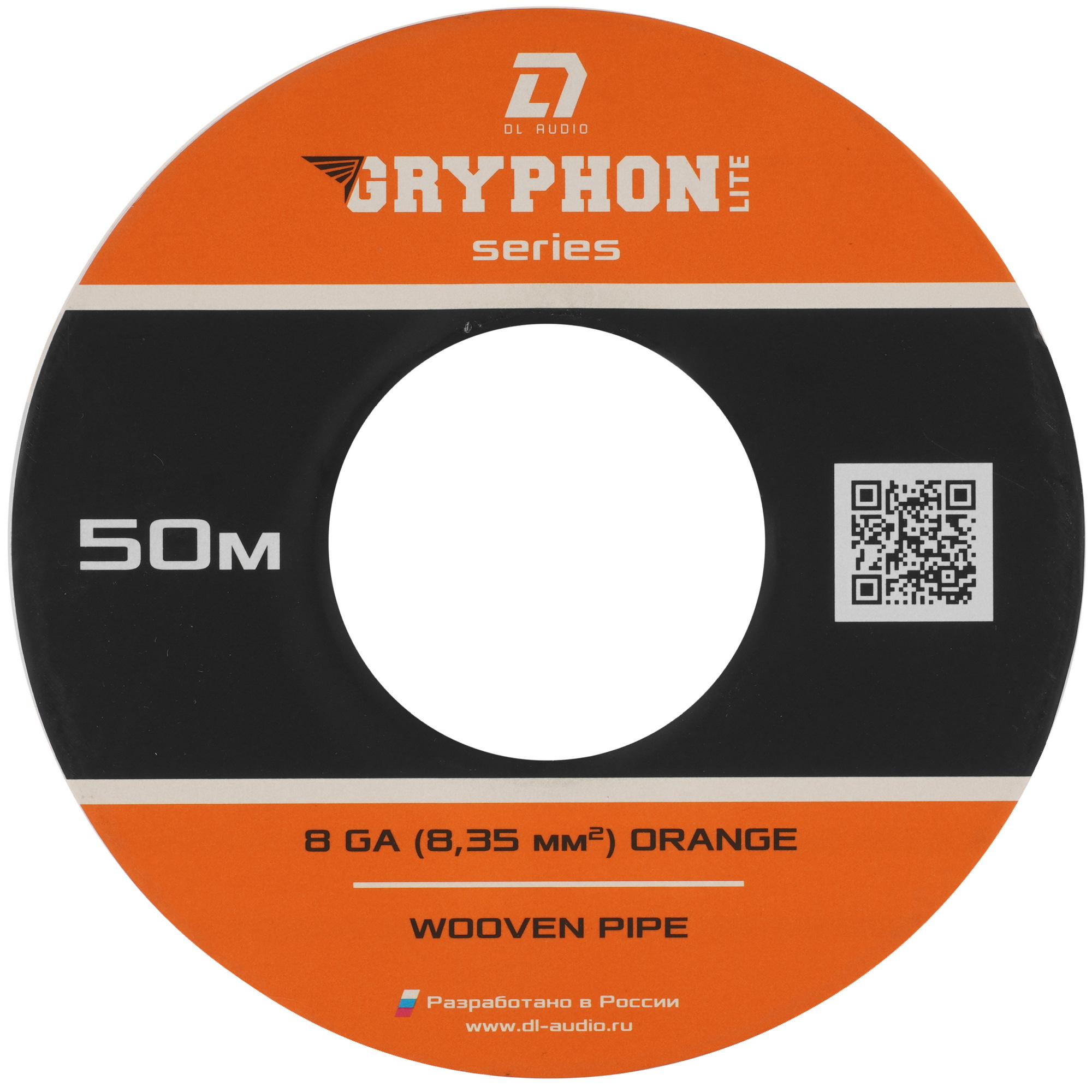 9285815 Оплетка для провода DL Audio Gryphon Lite WP 8 Ga Orange STDN-0049284 - Вид №3