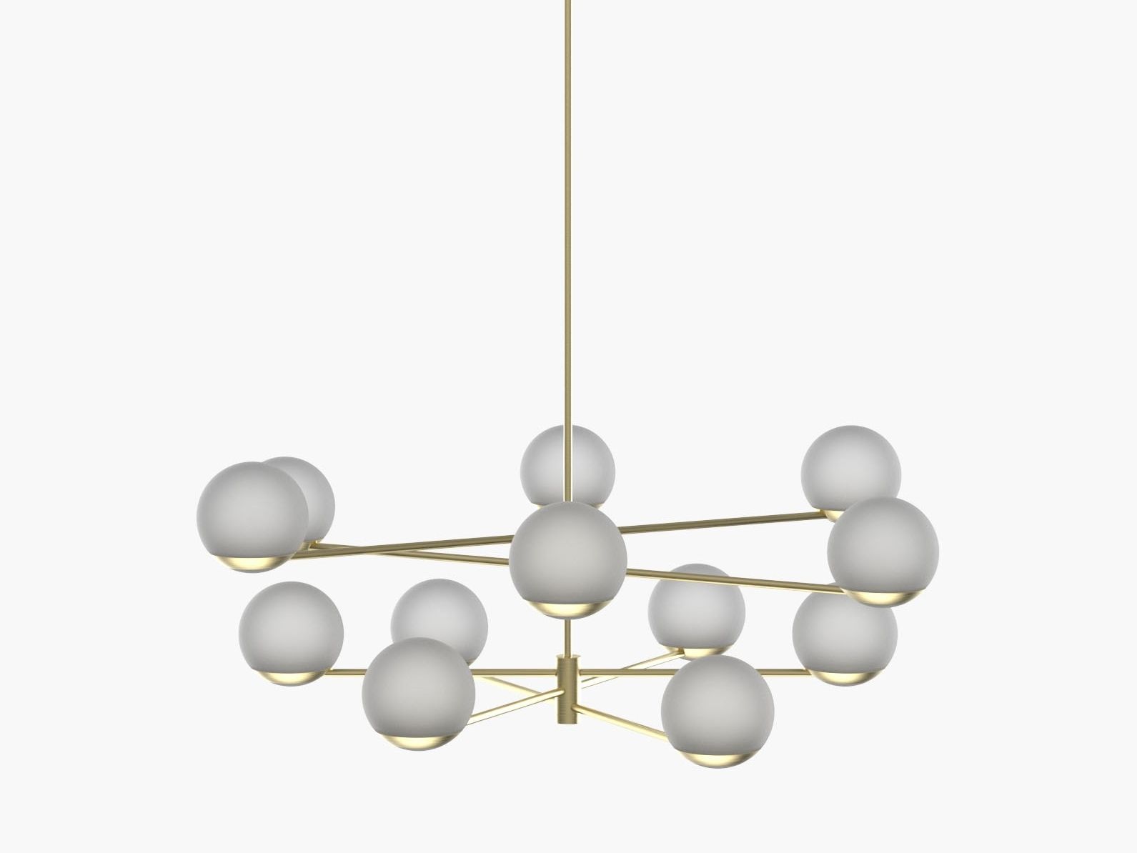 Светодиодный потолочный светильник ручной работы Cameron Design House Мяч и обруч ARCH-00063114 - Вид №5