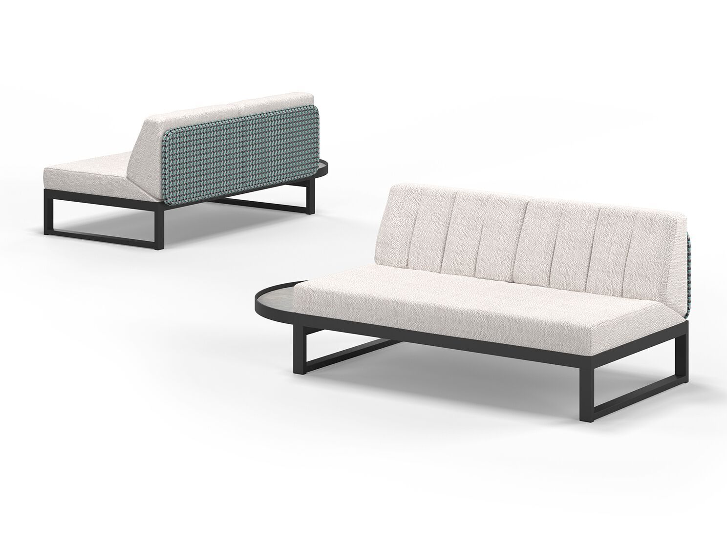 Модульный тканевый диван с 2-местный журнальный столик MAMAGREEN Munia ARCH-00120642 - Вид №5