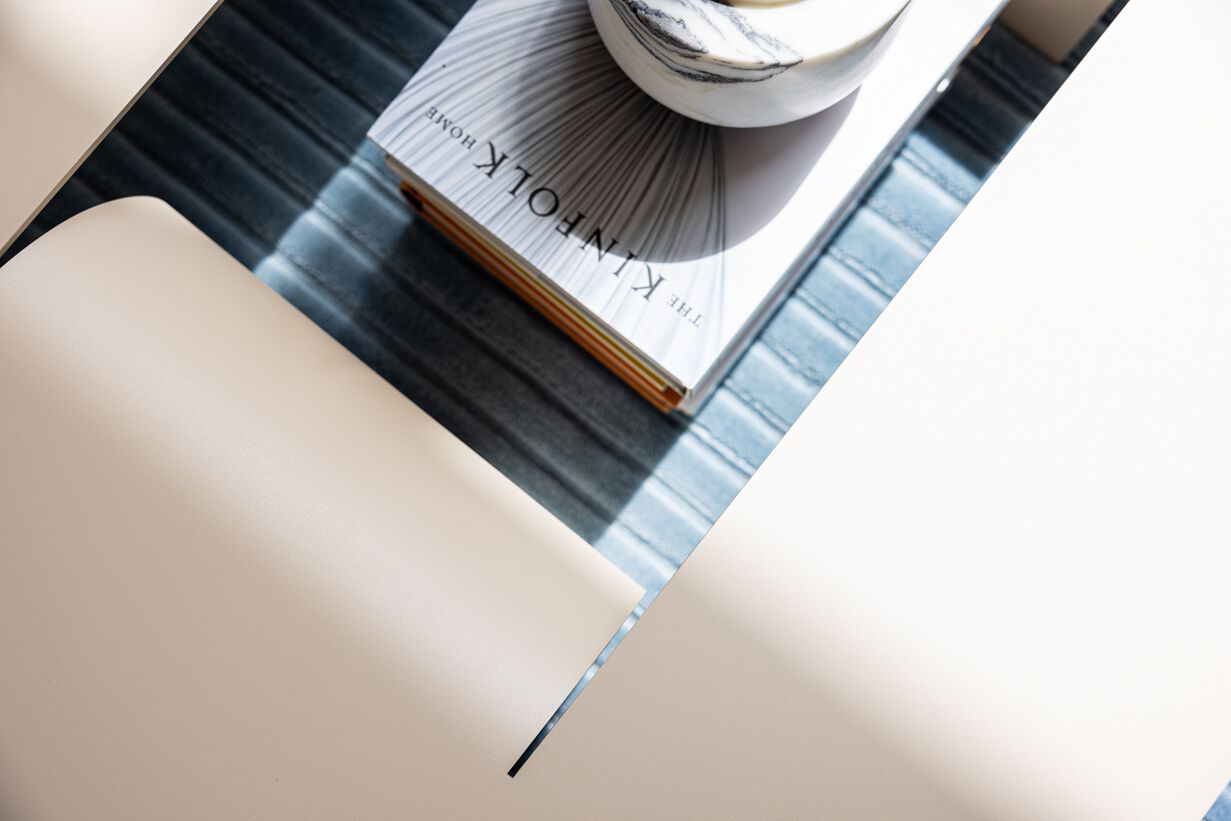 Низкий журнальный столик из листового металла Metallbude CUT ARCH-00111188 - Вид №89