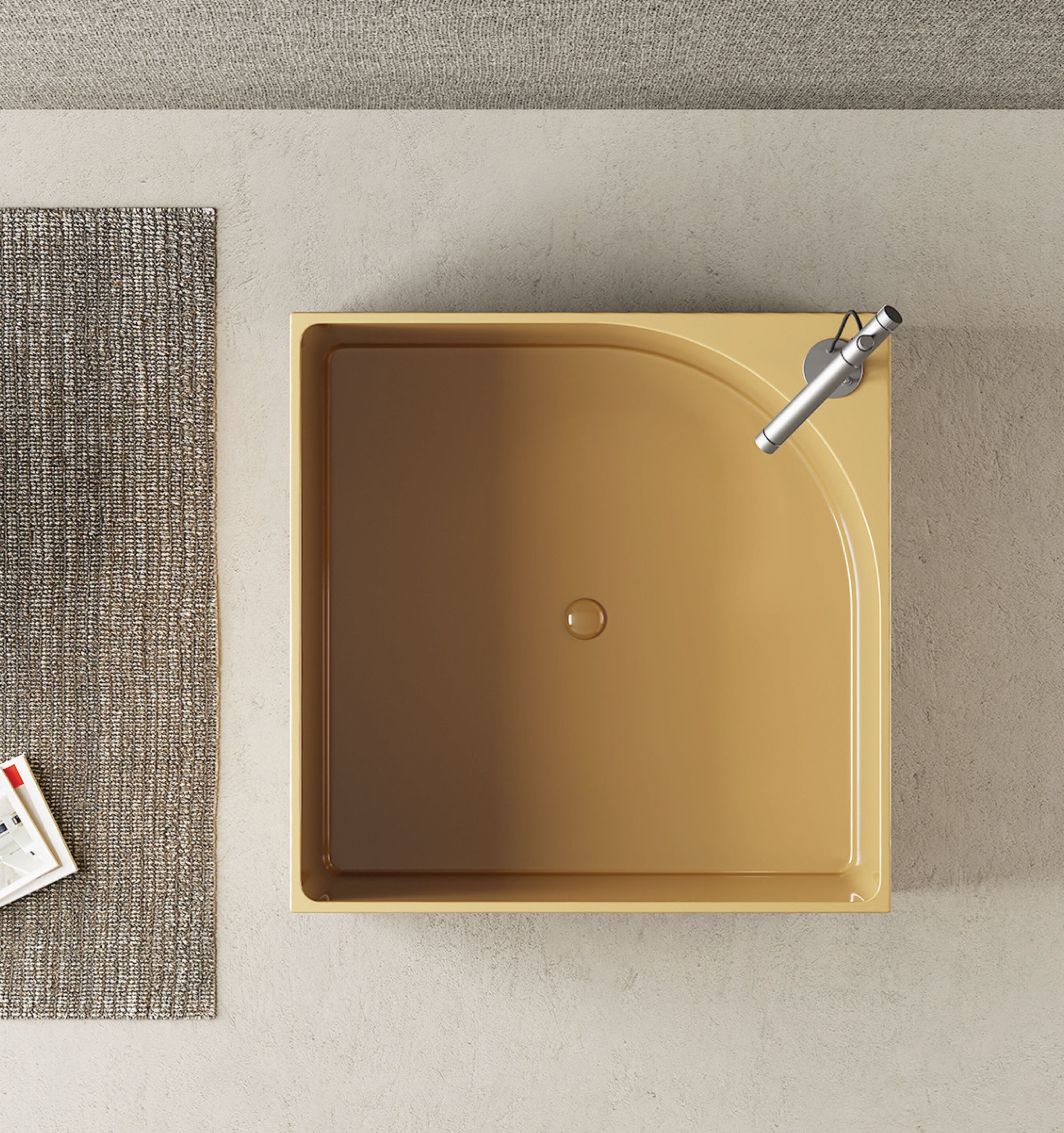 Квадратная ванна из Каменаluce® Nic Tub ARCH-00034238 - Вид №2