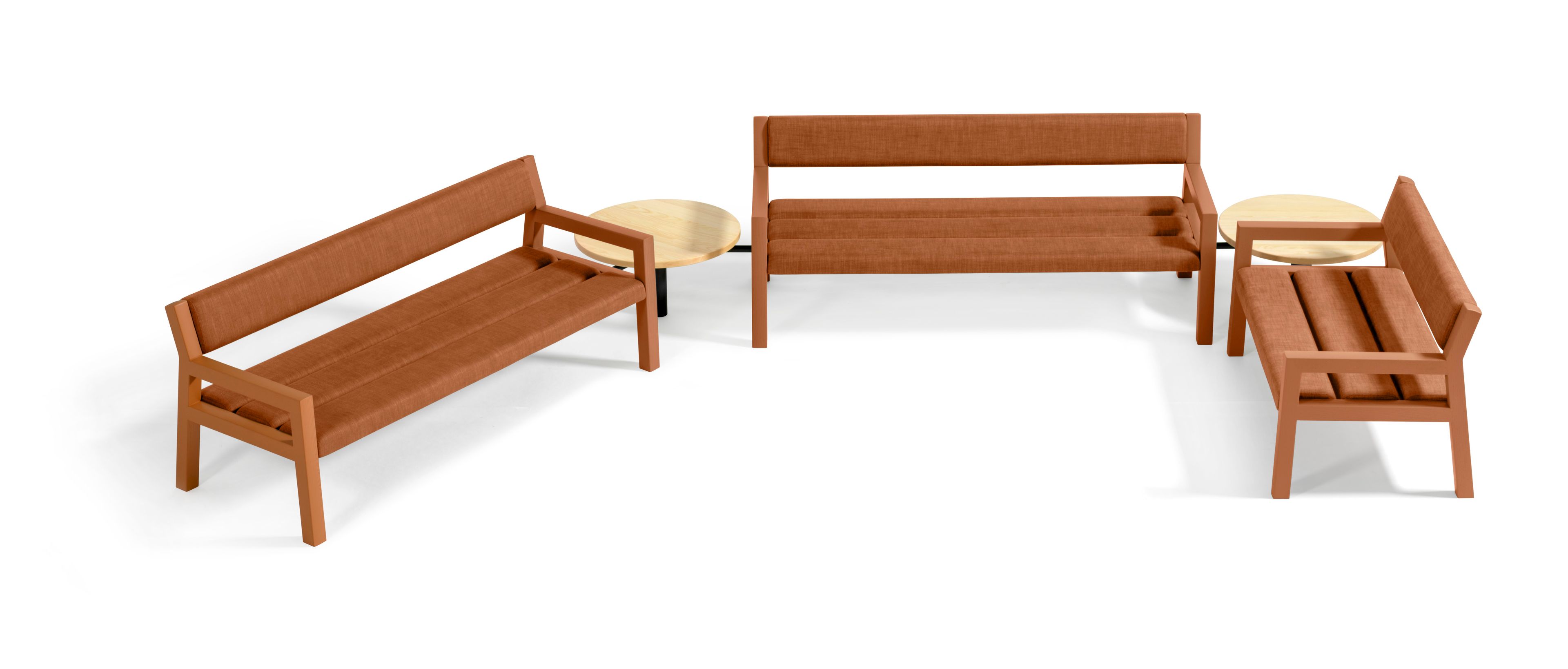 Модульная скамья Bla Station Park+ ARCH-00048408 - Вид №38