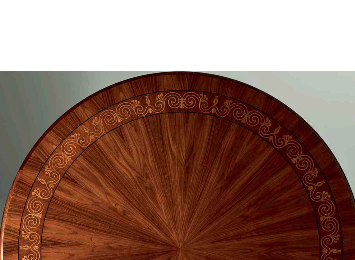 Круглый стол из розового дерева OAK Галерея ARCH-00037142 - Вид №1