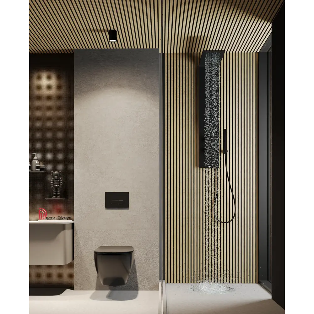 Панель стеновая Decor-Dizayn 904-63SH 10x150x3000 мм светло-бежевый STLM-2204809 - Вид №4