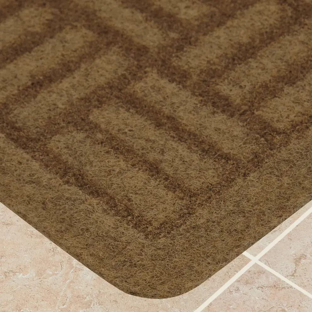 Коврик придверный полипропилен Java Gel Qua 40x60 см цвет бежевый 84843673 STLM-2038610 Santreyd  - Вид №1