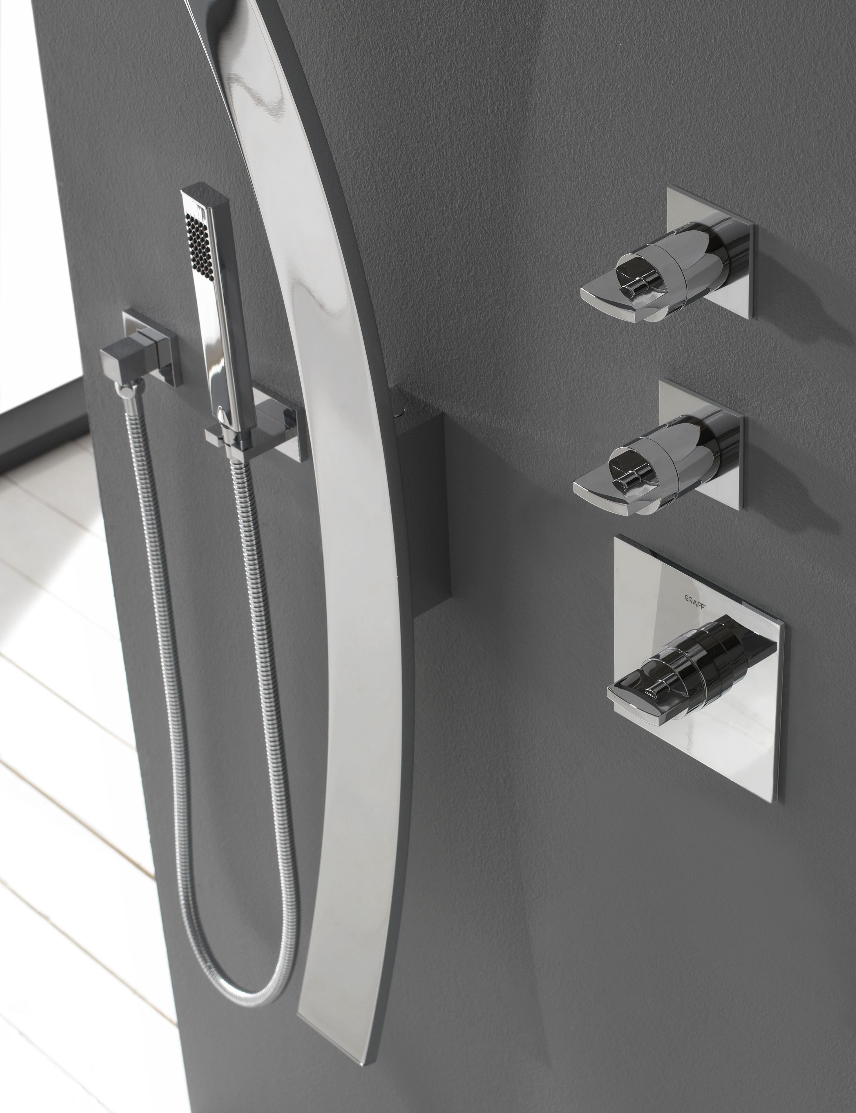 Настенная душевая колонна с душем Graff ARCH-00061618 - Вид №4