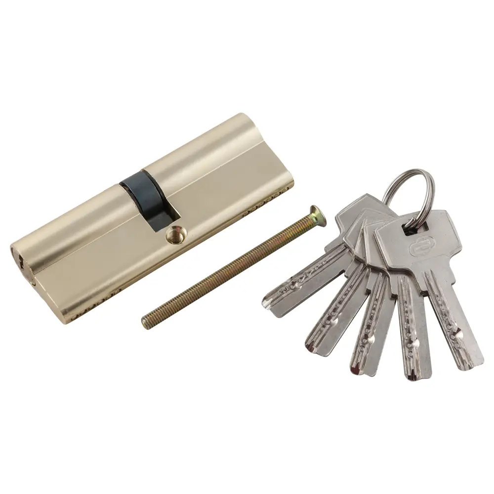 Цилиндр Standers ключ/ключ 45х45 золото, TT-CAB822 STLM-2177447 - Вид №1