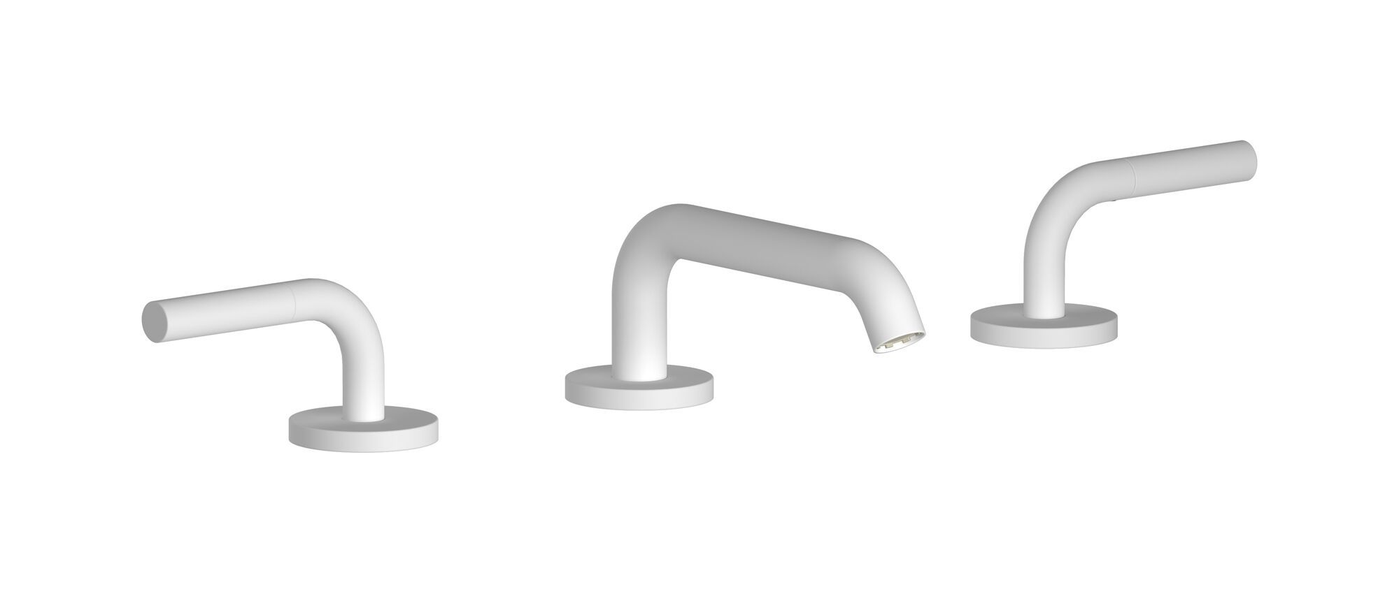 Смеситель для раковины с 3 отверстиями для пола с автоматическим сливом IB Milano Torino ARCH-00099826 - Вид №1