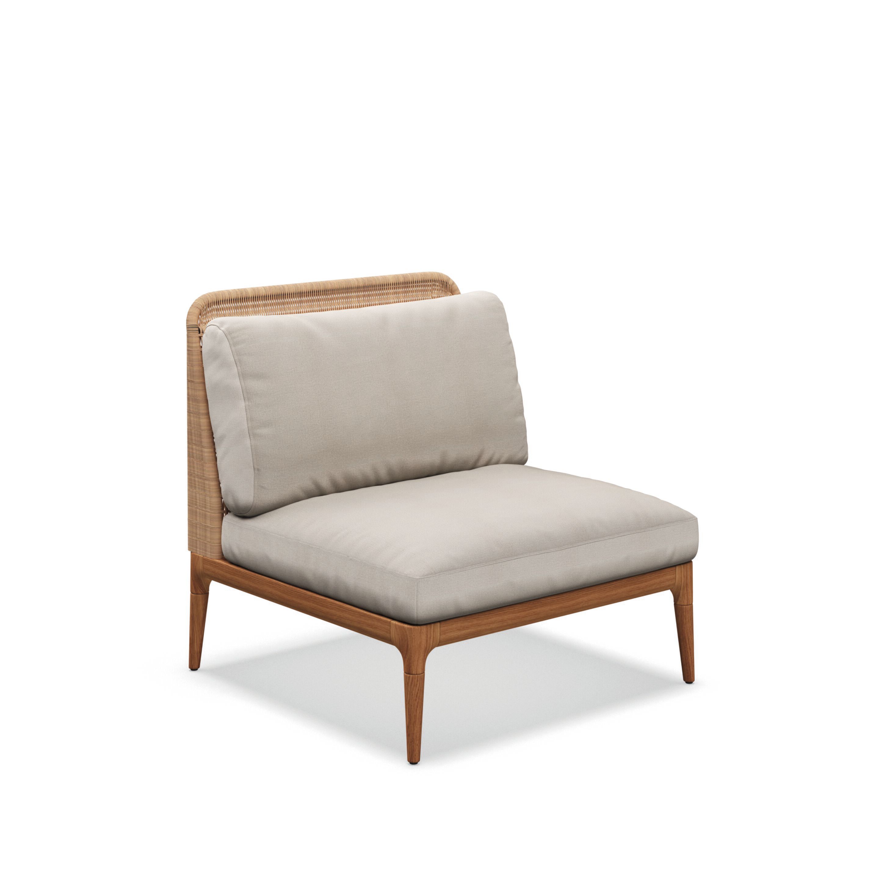 Плетеный и тканый модульный садовый диван Gloster ARCH-00081023 - Вид №16