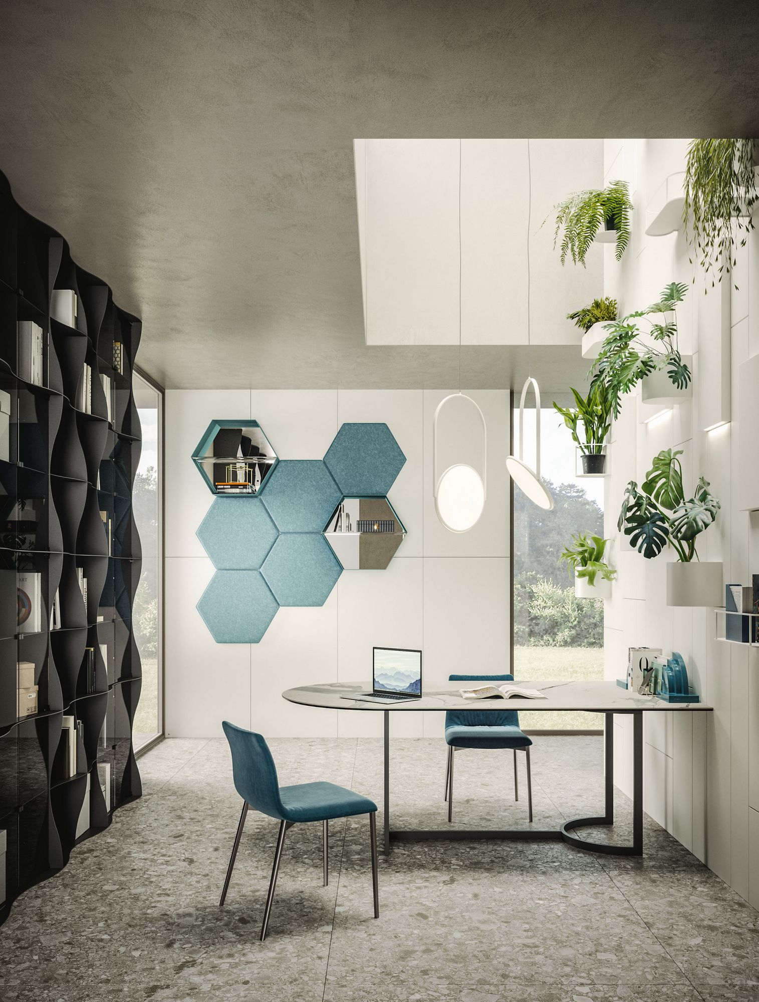 Акустическая панель из полиэфирного волокна Ronda Design Magnetika ARCH-00025187 - Вид №4