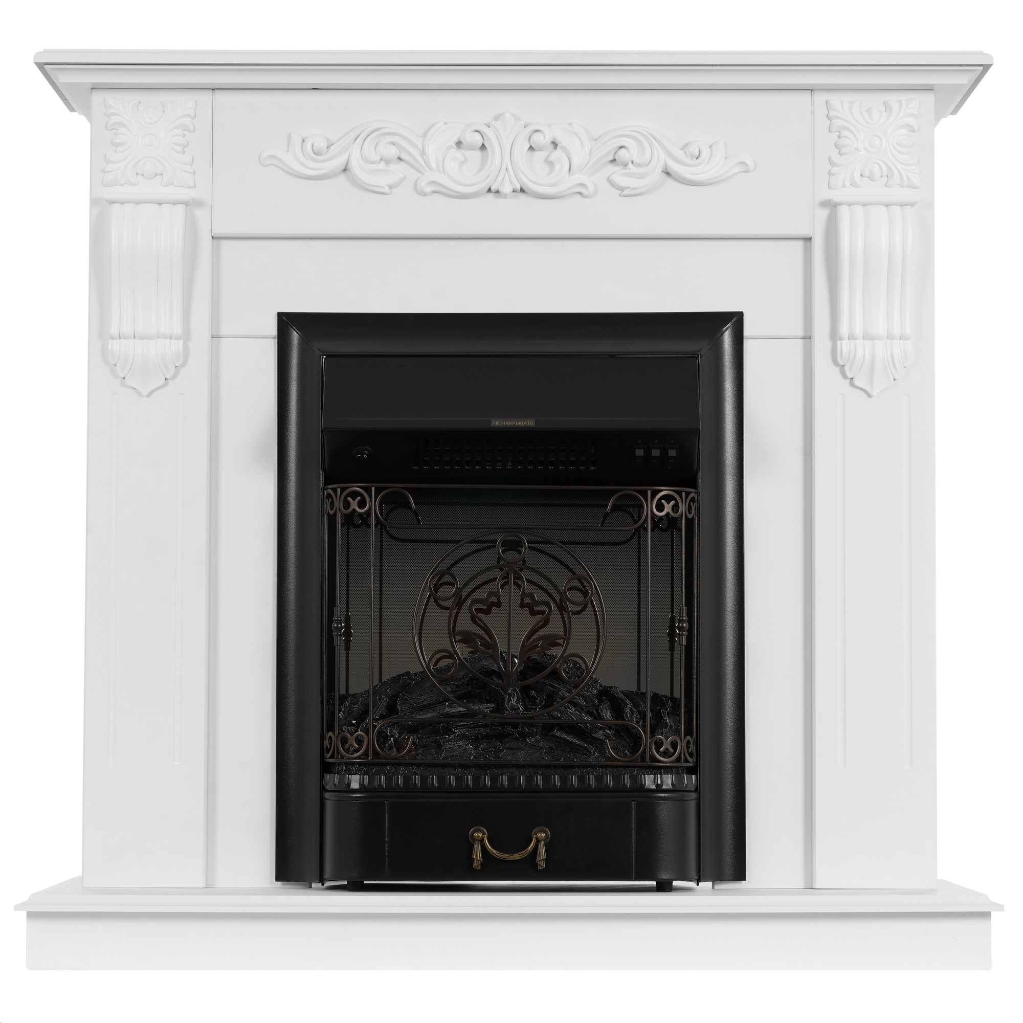 9911058 Каминокомплект RealFlame Dominica STD/EUG WT + Maj Lux STDN-0050486 - Вид №2