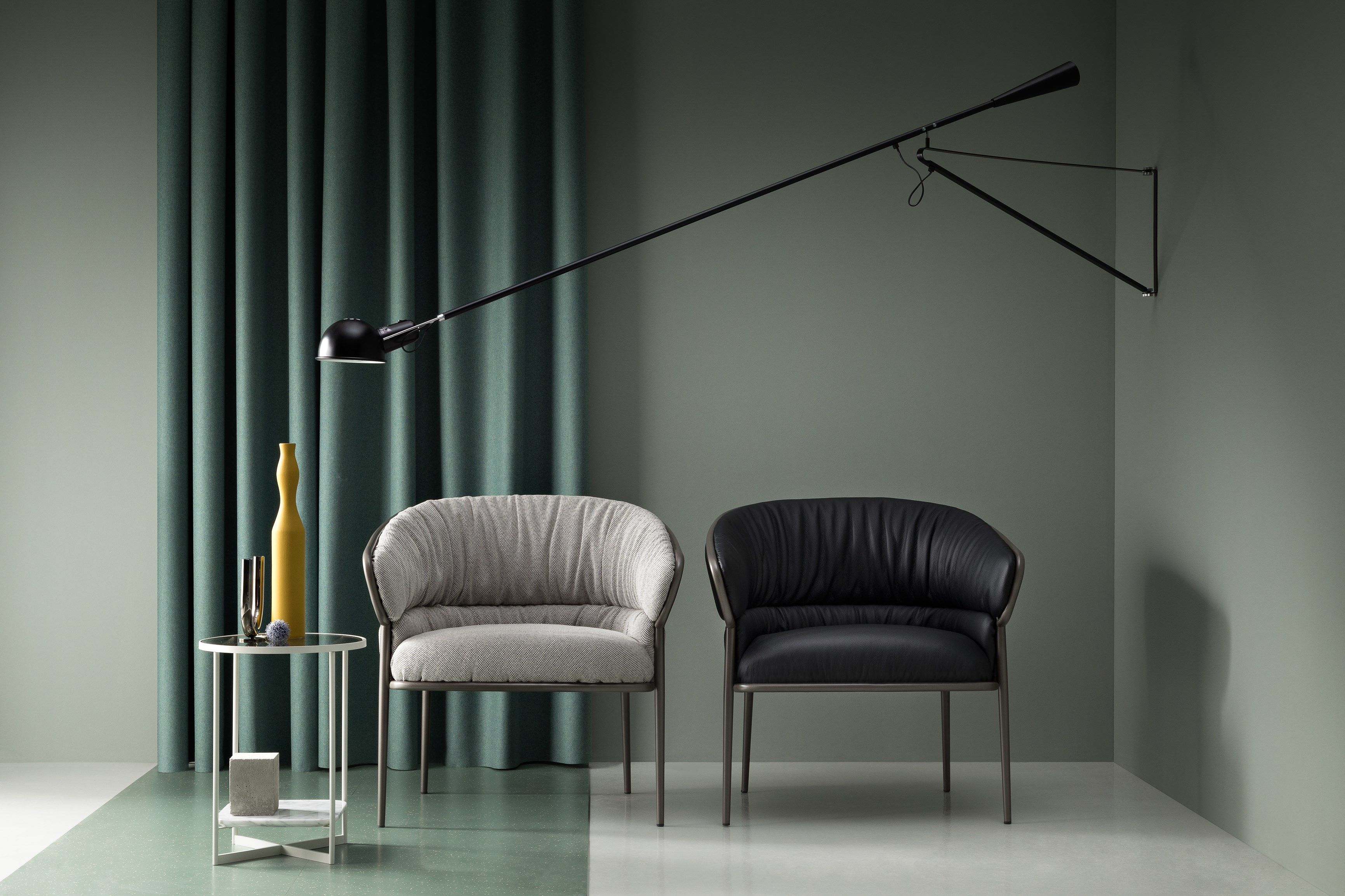 Тканевое кресло с подлокотниками SP01 Shu-Ying ARCH-00024098 - Вид №5