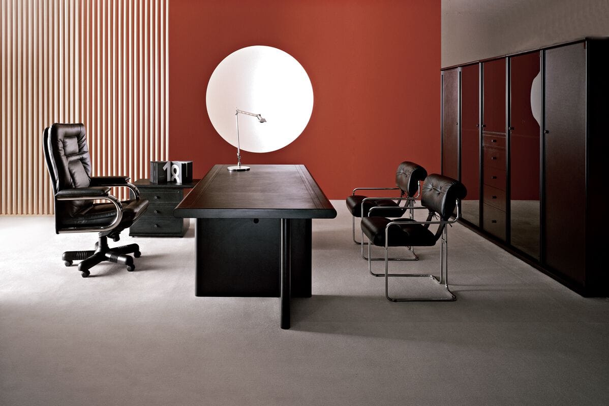 Кожаное офисное кресло с колесами i 4 Mariani Big ARCH-00076379 - Вид №2