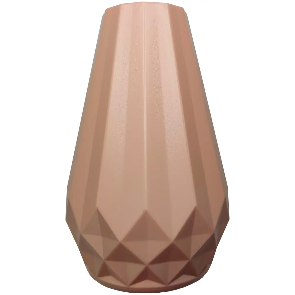 Ваза Origami пластик розовая 20.5 см Santreyd STLM-2086513