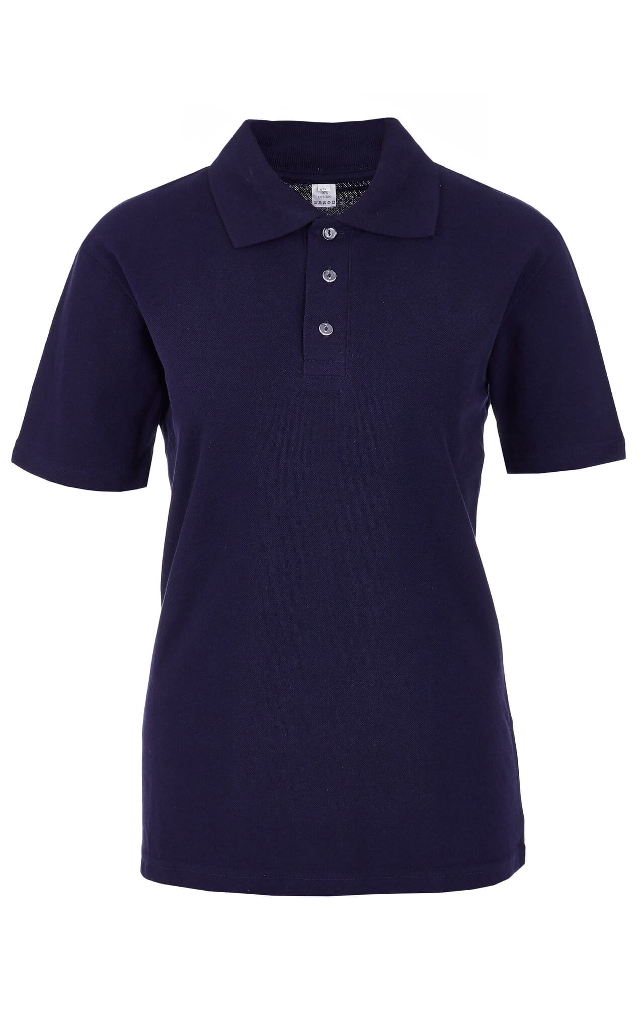 66356 Тенниска-поло синяя  Одежда для салонов красоты  размер XXL (54) Спецодежда  - Вид №4