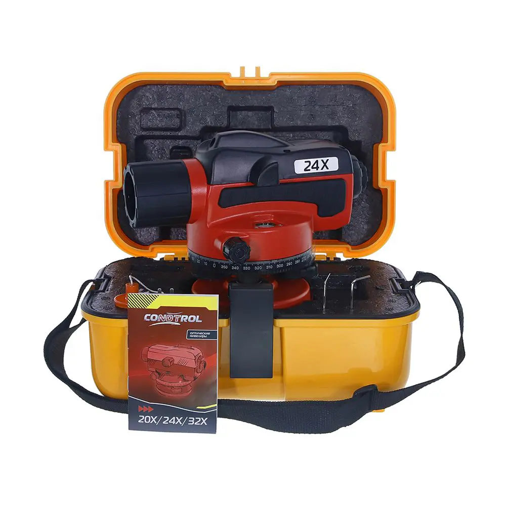 Нивелир оптический магнитный Condtrol 2-3-038 24 X кратность увеличения X24 STLM-2172422 - Вид №5